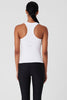 Ribbed Devoted Tank - White